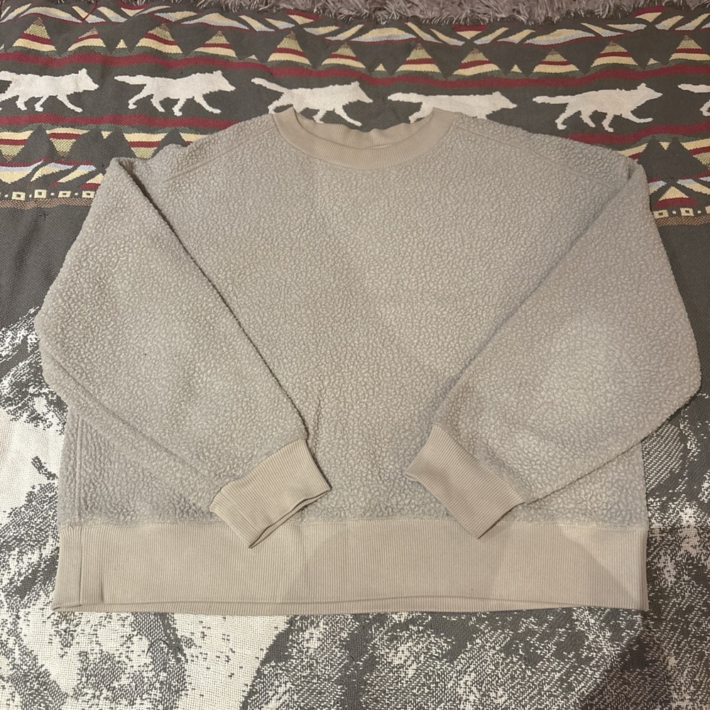 Everlane Teddy Bear Oatmeal Sweater